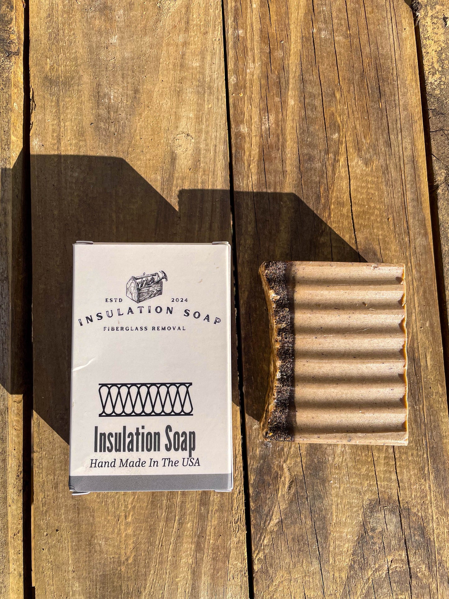 Insulation Soap - Bar Soap For Fiberglass Removal